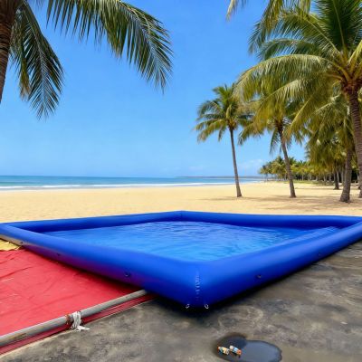 Inflatable swiming pool