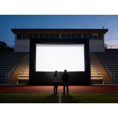 5.2 × 4.25M Continuous-Inflation Inflatable Movie Screen