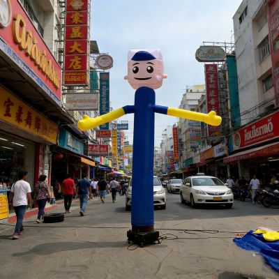 Blue Cute Cartoon Air Sky Dancer