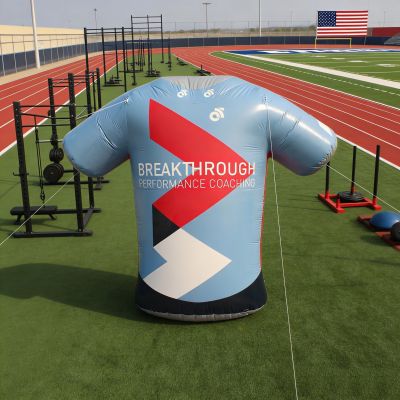 Customizable Sports Jersey Inflatable for Sports Events