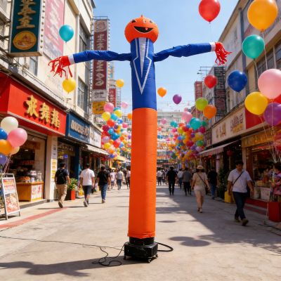 Pumpkin Cartoon Air Sky Dancer