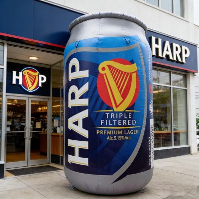 Giant Harp Beer Inflatable Advertising Replica