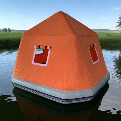 Inflatable Floating Tents Adventure Awaits on the Water