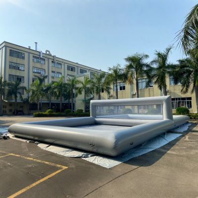 16X8M Inflatable Water Volleyball Game Court