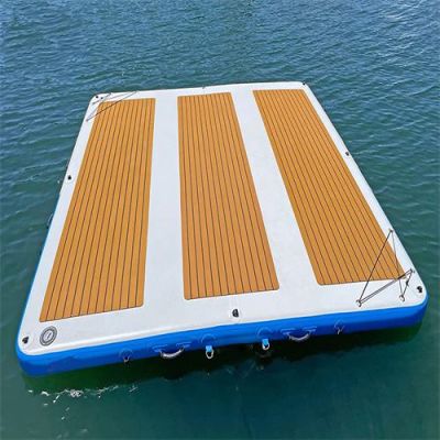3x 3m Inflatable Water Platform Yacht Dock
