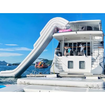 Giant Inflatable Water Yacht Slide for Super Yachts
