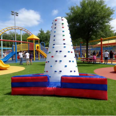 Sky Rise Inflatable Rock Climbing Tower