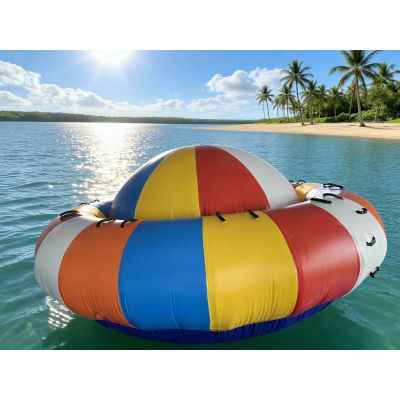 10-Person Towable Inflatable Water Disco Boat
