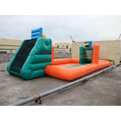 39.4ft x 19.7ft Inflatable Soap Football Field