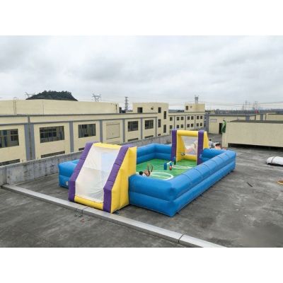 33x25x9 FT Inflatable Water Soccer Pool for Outdoor Fun