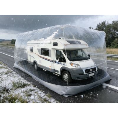 9x4x4M PVC Hail-Resistant Car Cover
