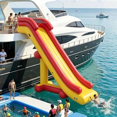 3.2M Inflatable Yacht Slide for Boats