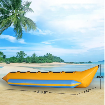 6 Person Commercial Inflatable Banana Boat Towable 