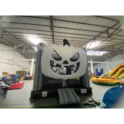 4.5x4.5x4.2m Halloween Pumpkin & Ghost Inflatable Bounce Castle
